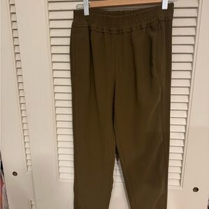 Jcrew olive green pants. Ankle length